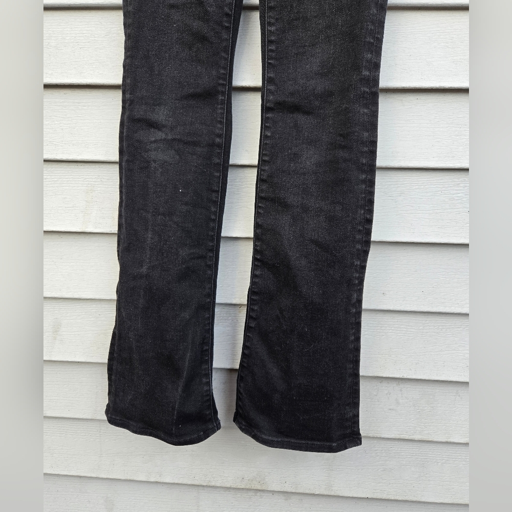American Eagle Outfitters Women's Dark Jeans Sz 000 Regular Strech - Picture 4 of 8